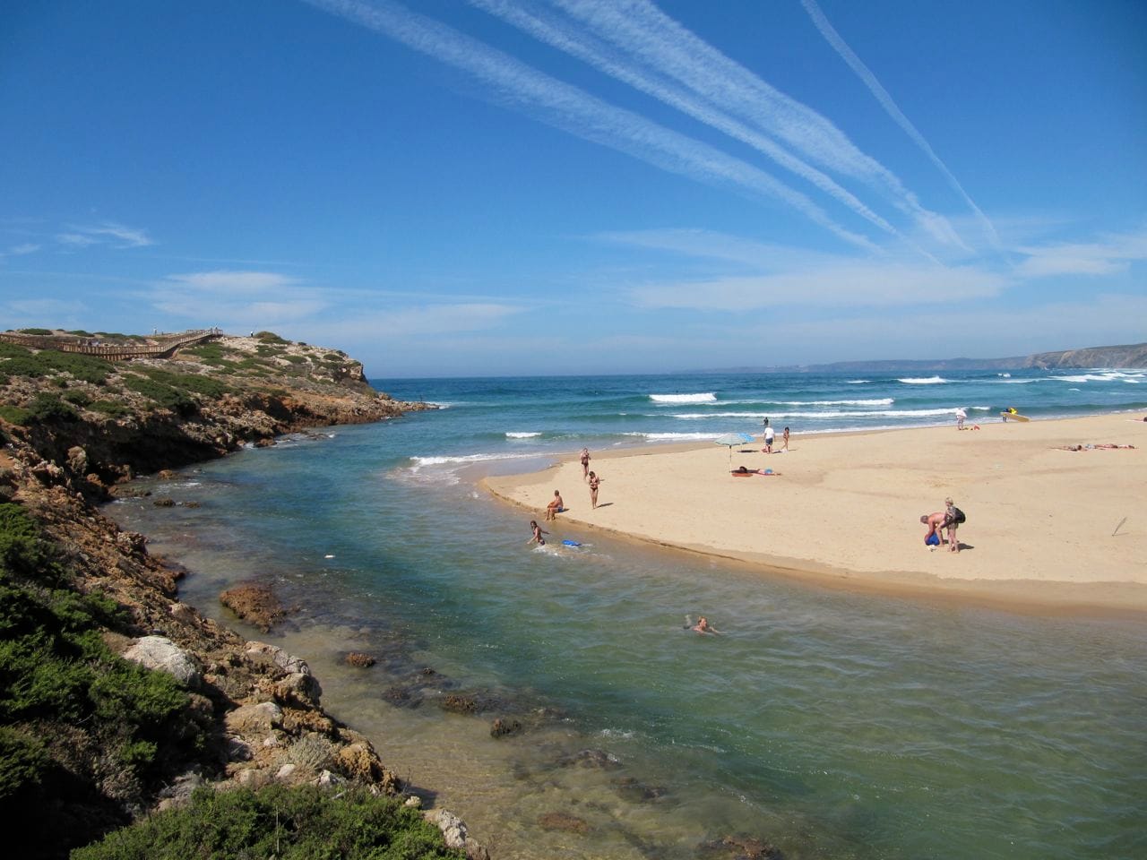 Praia da Bordeira, Portugal — beach