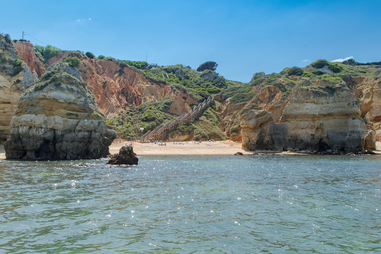 Praia do Camilo, Portugal — beach